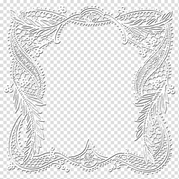 Paper Lace Frames Decoupage, others transparent background PNG clipart