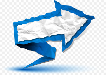 Paper Material Stock photography - Arrow fold Paper Material Stock photography - Arrow fold