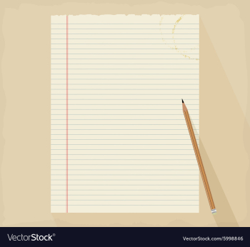 Paper note vector image Paper note vector image