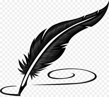 Paper Quill Pen Inkwell Clip art - Nonfiction Writing Cliparts 