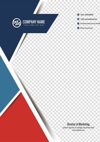 Paper Rhinoplasty Poster Graphic design, Three-color business poster transparent background PNG clipart