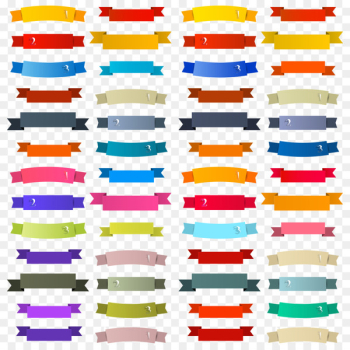 Paper Ribbon Web banner Advertising - Color ribbon banner Paper Ribbon Web banner Advertising - Color ribbon banner