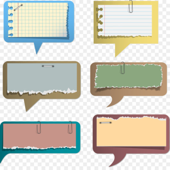 Paper Speech balloon Bubble - torn paper Paper Speech balloon Bubble - torn paper