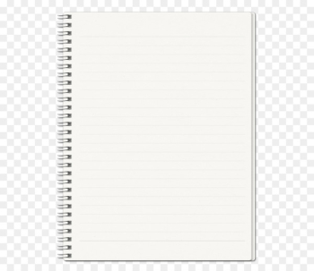 Paper Square Area Notebook White - White Blank Spiral Notebook 