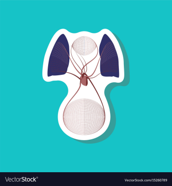 Paper sticker on stylish background circulatory vector image Paper sticker on stylish background circulatory vector image