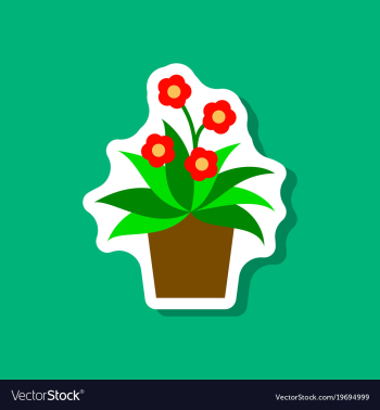 Paper sticker on stylish background vector image Paper sticker on stylish background vector image
