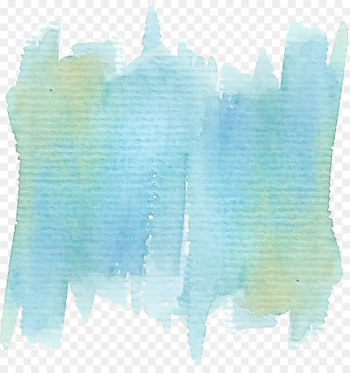 Paper Watercolor painting Graffiti - Light blue watercolor graffiti 