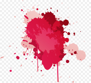 Paper Watercolor painting Red Ink - splatter Paper Watercolor painting Red Ink - splatter