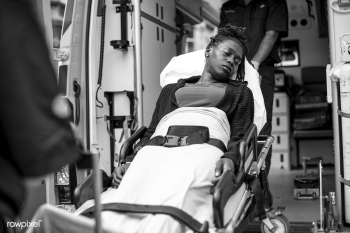 Paramedics moving a patient on a stretcher in.. | Free stock photo - 515831 Paramedics moving a patient on a stretcher in.. | Free stock photo - 515831