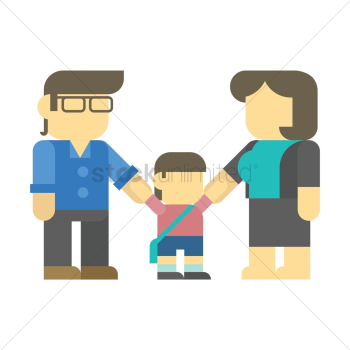 Parent with a son Parent with a son