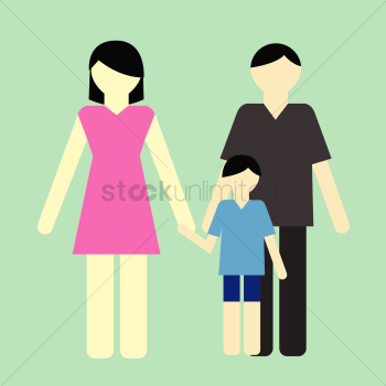 Parent with a son Parent with a son