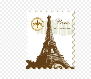 Paris London Symbol Postage stamp - Vintage British stamp Paris London Symbol Postage stamp - Vintage British stamp