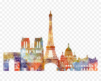 Paris Watercolor painting - Watercolor painting in Paris Paris Watercolor painting - Watercolor painting in Paris