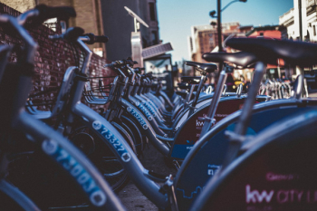Parked Bicycles Parked Bicycles