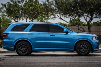 Parked Blue Suv Parked Blue Suv