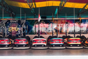 parked bumper cars parked bumper cars
