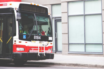 Parked City Bus Parked City Bus