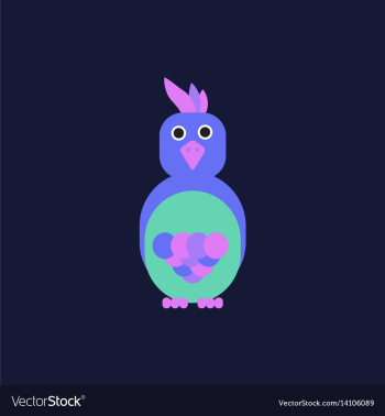 Parrot cockatoo parrot bird vector image Parrot cockatoo parrot bird vector image