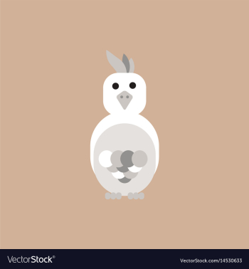 Parrot cockatoo parrot bird vector image Parrot cockatoo parrot bird vector image