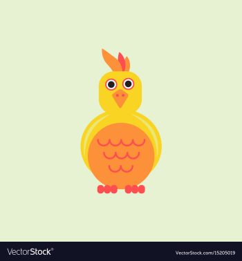 Parrot cockatoo parrot bird vector image Parrot cockatoo parrot bird vector image