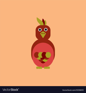 Parrot cockatoo parrot bird vector image Parrot cockatoo parrot bird vector image