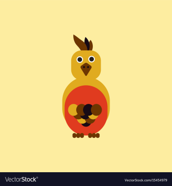 Parrot cockatoo parrot bird vector image Parrot cockatoo parrot bird vector image