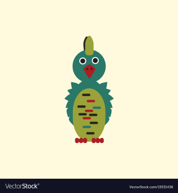 Parrot cockatoo parrot bird vector image Parrot cockatoo parrot bird vector image