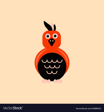 Parrot cockatoo parrot bird vector image Parrot cockatoo parrot bird vector image