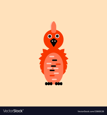 Parrot cockatoo parrot bird vector image Parrot cockatoo parrot bird vector image
