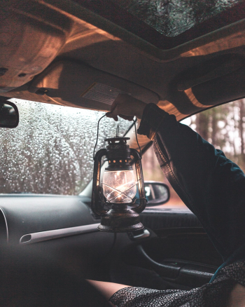 Part of what I love about photography is the limitless possibilities and chances to be creative. We had a whole photo shoot planned out until it began to rain. We were about to leave until we found this lantern in the back. The final end product was this simple, yet moody photo that is, to this day, one of my favorite captures. 