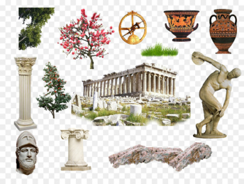 Parthenon Discobolus Ancient Greece MINI Cooper Monument - aguja 