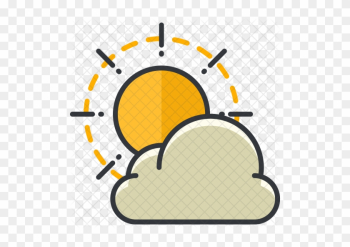 Partly Cloudy Icon - Cloud Partly Cloudy Icon - Cloud