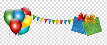 Party Birthday Balloon , Balloon Background transparent background PNG clipart