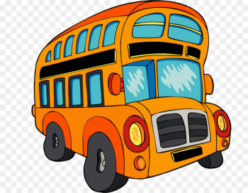 Party bus Clip art Double-decker bus Portable Network Graphics - bus 