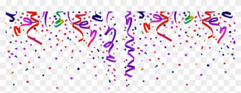 Party Decoration - Confetti Background Png