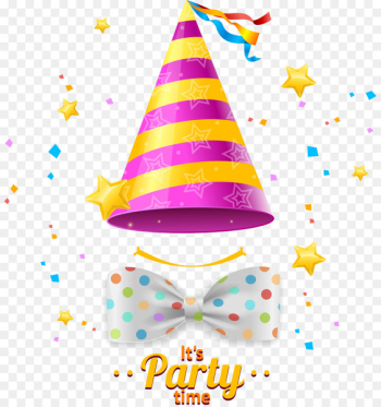 Party hat Birthday - Vector birthday hats Party hat Birthday - Vector birthday hats