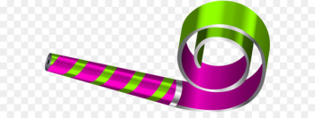 Party horn Whistle Clip art - Birthday Party Whistle PNG Clipart Picture 