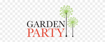 Party Word Clipart - Garden Party Logo
