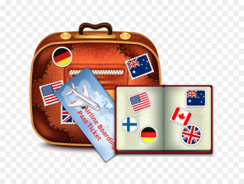Passport stamp Suitcase Baggage - Luggage notebook Passport stamp Suitcase Baggage - Luggage notebook