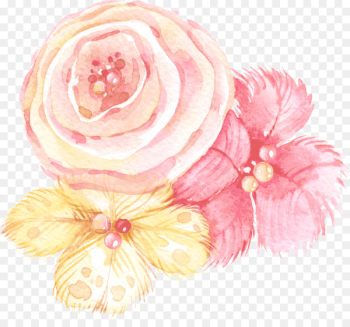 Pastel Design Poster Watercolor painting Art - floral scroll Pastel Design Poster Watercolor painting Art - floral scroll