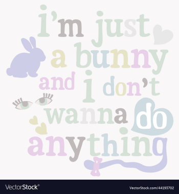 pastel of bunny with lettering pastel of bunny with lettering