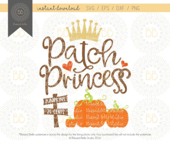 Patch Princess svg pumpkin patch svg fall svg girl pumpkin | PNGio