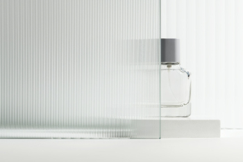 Pattern glass product backdrop with perfume… | Free stock photo | High Resolution image