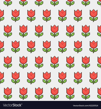 pattern of abstract blooming tulip flower pattern of abstract blooming tulip flower
