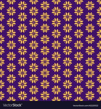 pattern of ethnic abstract orange flowers