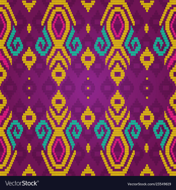 Pattern traditional seamless 02 vector image Pattern traditional seamless 02 vector image