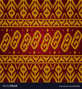 Pattern traditional seamless 05 vector image Pattern traditional seamless 05 vector image