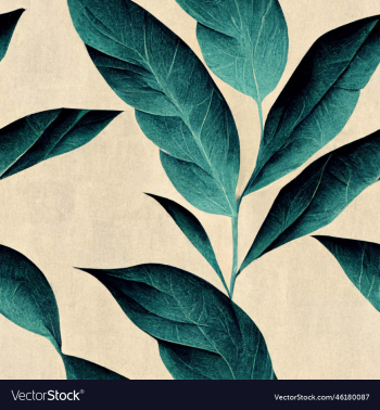 pattern with leaves