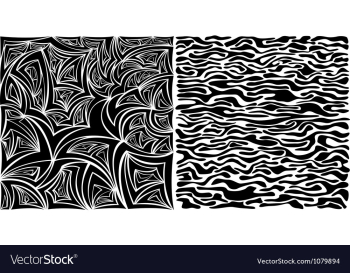 Patterns vector image Patterns vector image