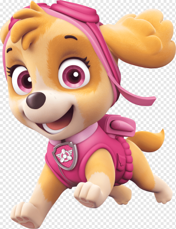 Paw Patrol Skye, Cockapoo Puppy Birthday Party Child, patrol, purple, animals, carnivoran png